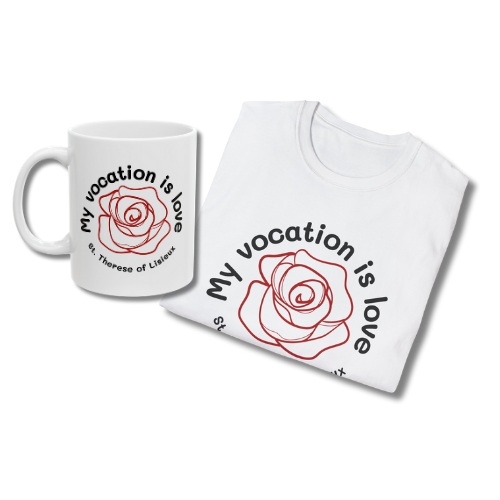 St Therese - Mug+T-shirt